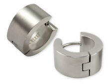 Edelstahl Creolen Ohrringe