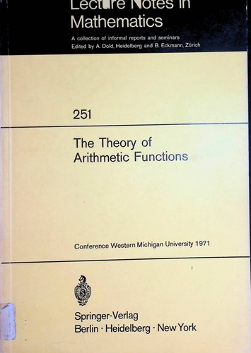 The theory arithmetic - the, of