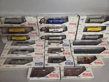 Piko H0 20x Waggons DB Epoche 3 54351 54374 53170 7203 54372 aus meiner Sammlung
