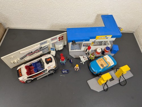 Playmobil tankstelle werkstatt - playmobil,