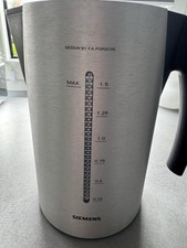Siemens Porsche Design Wasserkocher TW91100, neuwertiger Zustand.