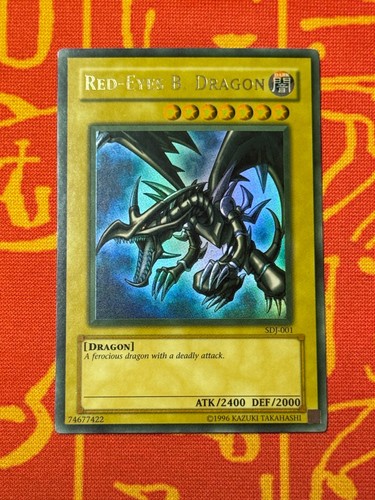 Yugioh red eyes black - b.,
