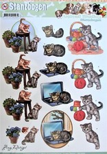 A4 DIE CUT 3D PAPER TOLE