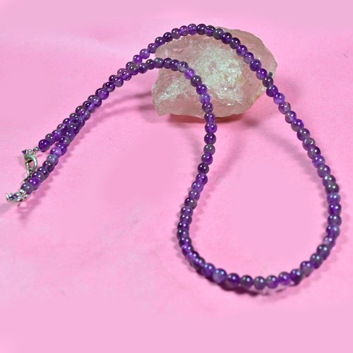 Amethyst glatt rund - a++,