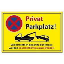 Parken verboten schild - parken,