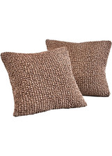 1er Pack Premium Microfaser Husse Gr. Sessel mit Armlehnen 80-100 cm Braun Neu*