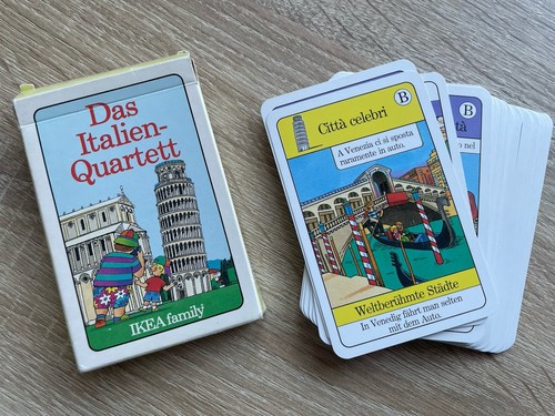 Italien quartett ikea rarität - quartett,