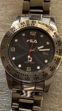 Fila Sport Uhr Edelstahl Blau