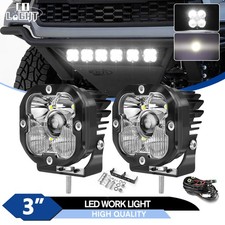 2x LED Zusatzscheinwerfer Auto