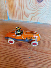 Blechauto Linemar Donald Duck 5o Jahre Blechspielzeug Aufziehen