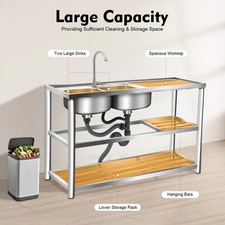 Küchenspüle Doppelbecken