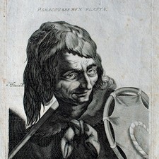 Paracouss Rex Indianer Kupferstich Jerome David Claude Vignon um 1650