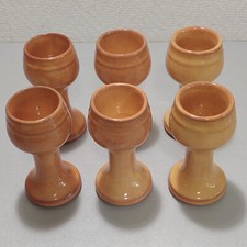 Friesland / Melitta ceracron Ammerland Eichenforst 6 x Eierbecher Höhe 11,5cm