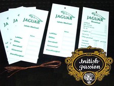 Jaguar MK E-Type XJ6 XJS XJ40 X300 X308 XK8 Öletiketten Inspektionsetiketten