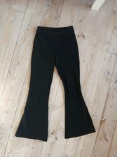 Schwarze schlaghose leggings - schlaghose,