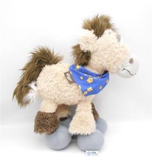 DIDDL Galupy Pferd Plüsch Vintage ca. 35 cm mit Halstuch Stofftier /R23F14