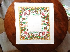 Tischdecke 60 x 55 cm, Mitteldecke, Osterdekoration