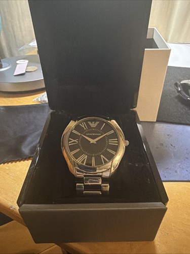 Emporio armani quarz uhr - uhr, stahl