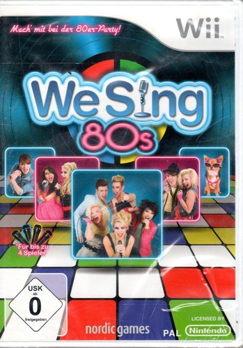 Sing 80s - we, (nintendo