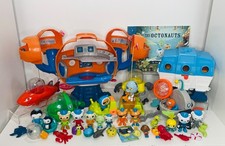 Oktonauten Konvolut Octopod Gup D B E F I V , 17 Figuren & Buch Spielset