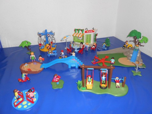 Playmobil kinder spielplatz - ,