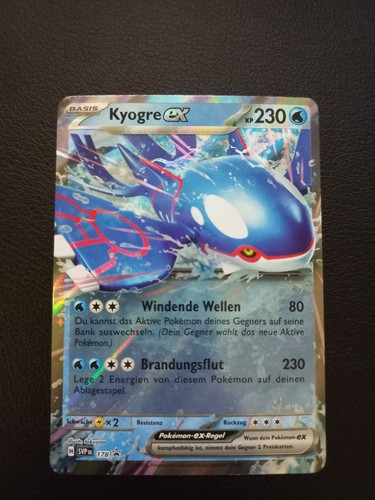 Pokemon karte kyogre promo - karte,