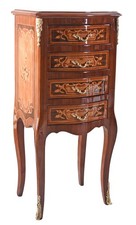 Holzkommode Beistelltisch Kommode Antik Schmuckkommode Wäschekommode Rokoko