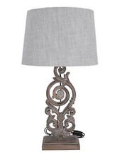 Lampe Stil Shabby Chic IN Holz