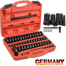 52X Lager Druckstücke Satz für Werkstattpresse Radlager Naben Treibsatz 18-74 mm