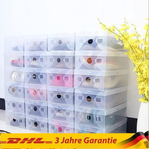 20x transparent schuhbox - 20x,