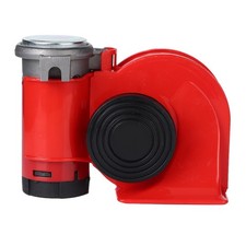 RASTKY 12V 120dB Kompakte Laute Lufthupe Alarm Auto Motorrad Schneckentrompete