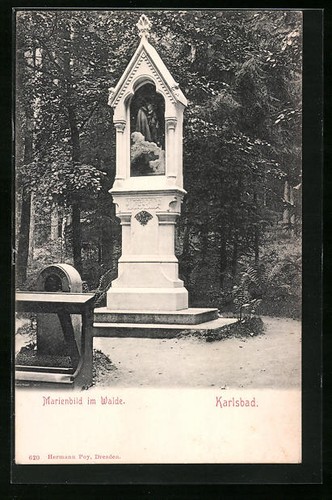 Ansichtskarte karlsbad - ansichtskarte,