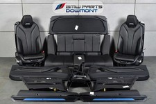 BMW M4 F83 INNENAUSSTATUNG LEDER SITZE SEATS INTERIOR LEATHER MERINO BLACK 28km!