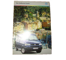 VW T4 Prospekt California Polster Lack Motor Innenausstattung 1998 Broschüre