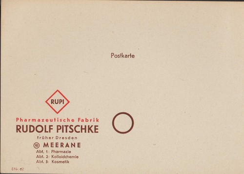 Meerane postkarte rudolf - postkarte,,
