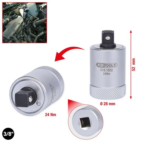 Drehmomentbegrenzer für - 3/8",