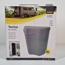 Haba Mülleimer mit Deckel Torina Mülleimer mit Deckel, 8L Camping Wohnmobil