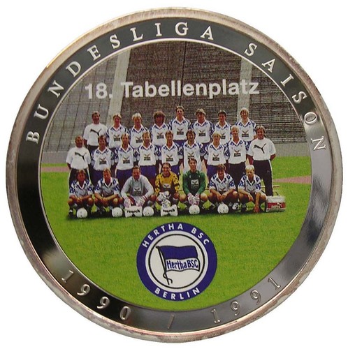 Hertha bsc münze medaille - hertha,