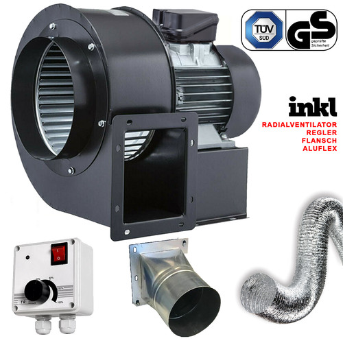Radialventilator regler - regler, +