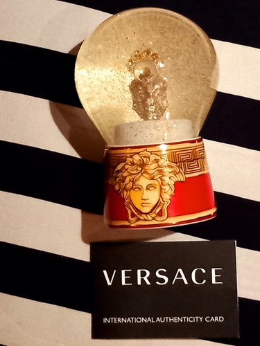Versace rosenthal schneekugel - rosenthal,