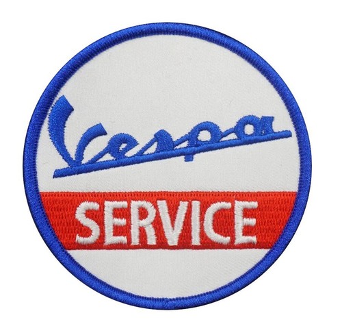 Vespa service aufnäher badge - vespa,