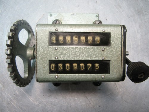 Mechanisches zählwerk otto - zählwerk,