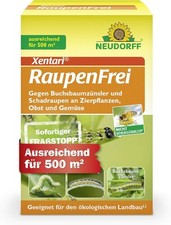 Neudorff Xentari RaupenFrei 25g Zünslerfrei gegen Buchsbaumzünsler und Raupen