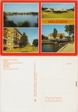 Malchow (Mecklenburg)  Lenz, Zentrales Pionierlager, Neubauten, Drehbrücke 1987