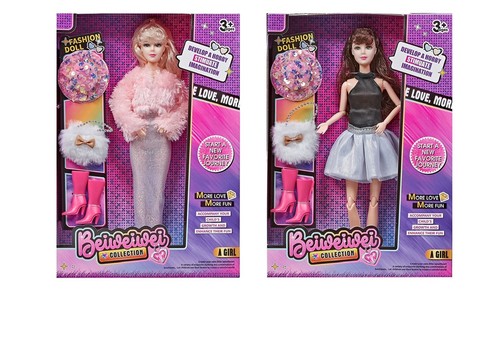 Fashion doll modepuppe set - doll,