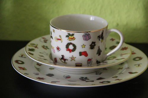 Kaffeegedeck taitu noel von - kaffeegedeck,