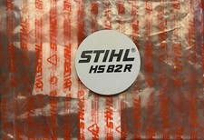 Stihl Typenschild HS 82R –