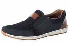Rieker Herren Slipper Blau