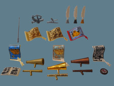 Playmobil Schatzkarte Kompass Sextant Fernrohr Buch Tintenfass Auswahl uvm.