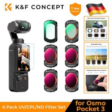 K&F Concept Magnetischer UV+CPL+Black-Mist ND Filter Set for DJI OSMO Pocket 3